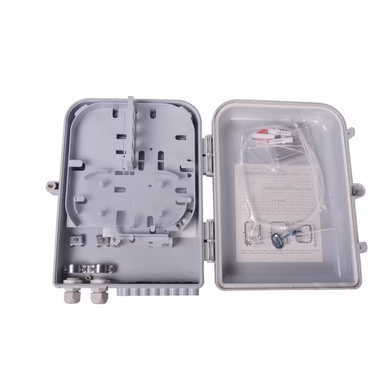 FTTH 16 Ports Splitter Fiber Optic Distribution Termination Box with 1X16 Cassette Splitter