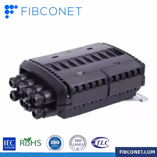 FTTH 288 Core Fiber Cable Joint Box Fiber Optic Splice Closure Fiber ...