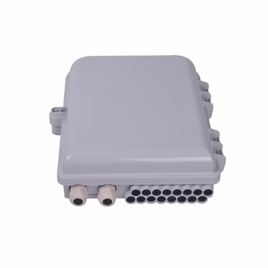 FTTH 16 Ports Splitter Fiber Optic Distribution Termination Box with 1X16 Cassette Splitter