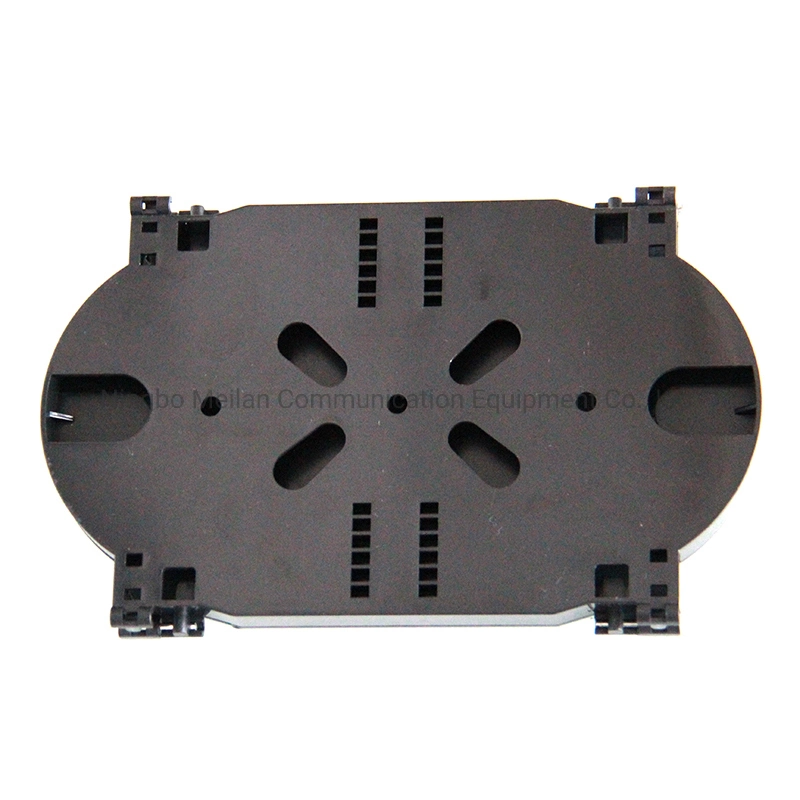 12 Core Black Optical Splice Plate Tray for Fiber Optic Box