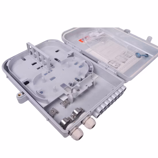 FTTH 16 Ports Splitter Fiber Optic Distribution Termination Box with 1X16 Cassette Splitter