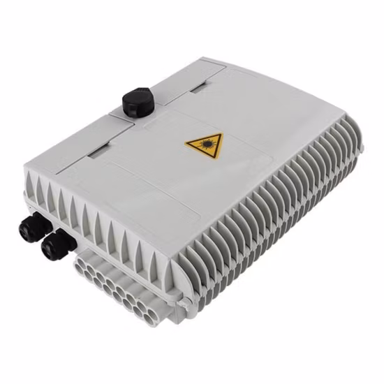 IP66 1x16cores Black 16 Port Distribution Facility MDU Ftth Outdoor Fiber Optic Terminal Box