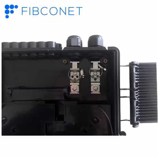FTTH Fiber Optic Outdoor Sc APC Fiber Optic 16 Ports Splitter Box