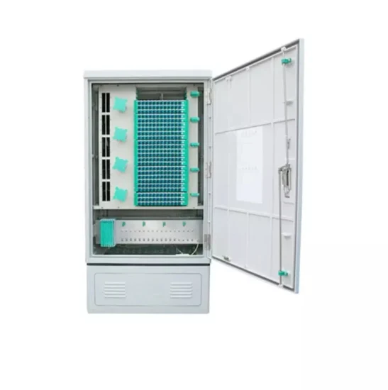 Manufacturer FTTH ODF Outdoor 144 288 576 Core Fiber Optic Cross Connect Cabinet Telecom Cabinet
